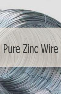 Нержавеющая проволока Проволока Pure Zinc Wire